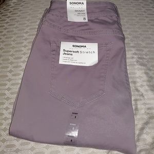 Sonoma Lilac Jeans NWT